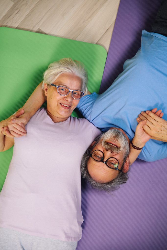 happy old active couple natural anti aging remedy